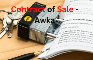 What Exactly is the Contract of Sale in Awka Real Estate? Contract Sale Awka